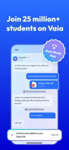 Vaia: AI Study. Flashcards screenshot #1 for iPhone