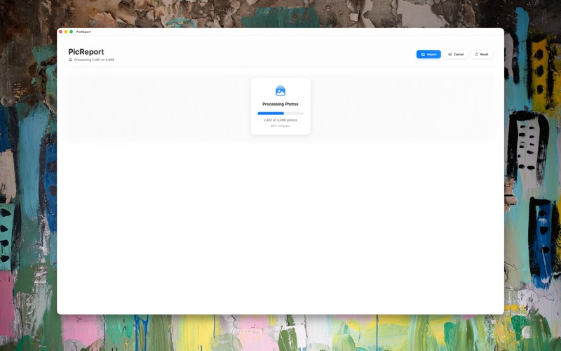 PicReport screenshot