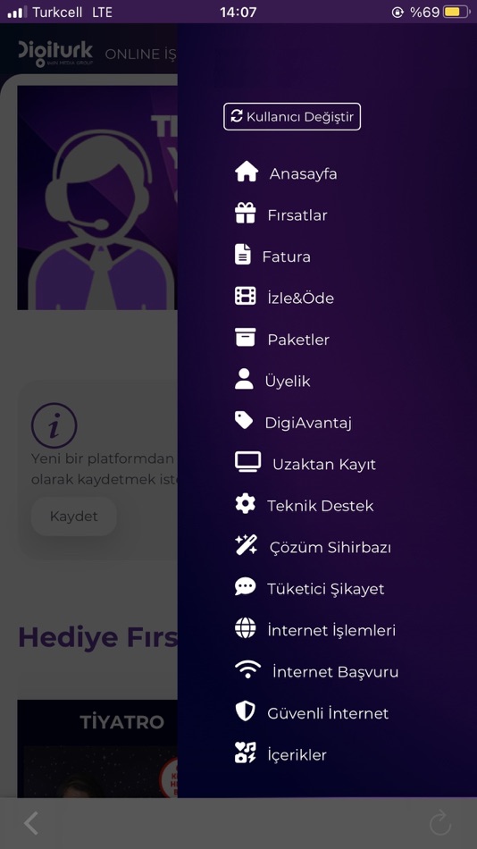 #2. Digiturk Online İşlemler (iOS) 由: DIGITURK