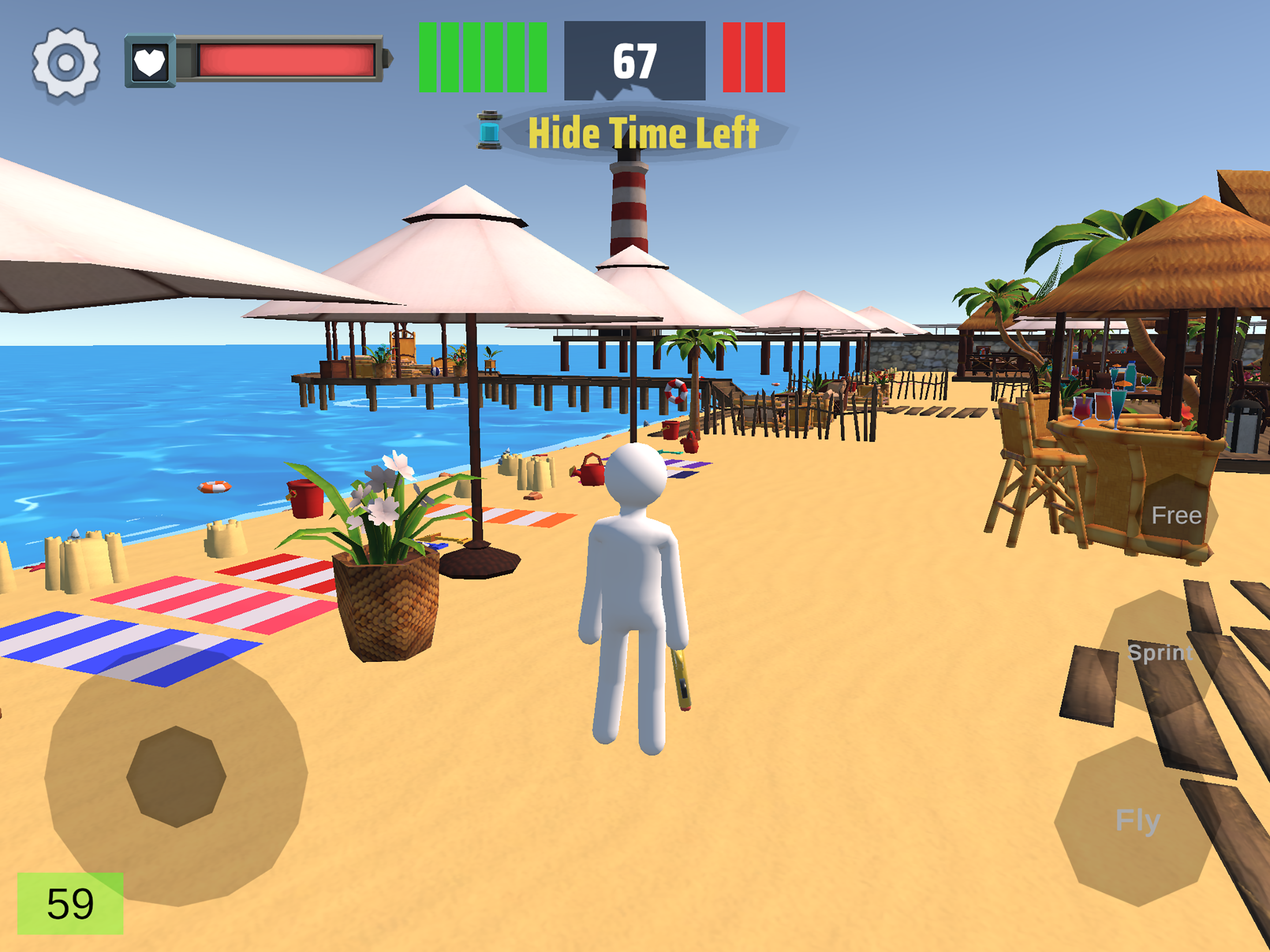 Chameleon Paint & Hide Online screenshot 9