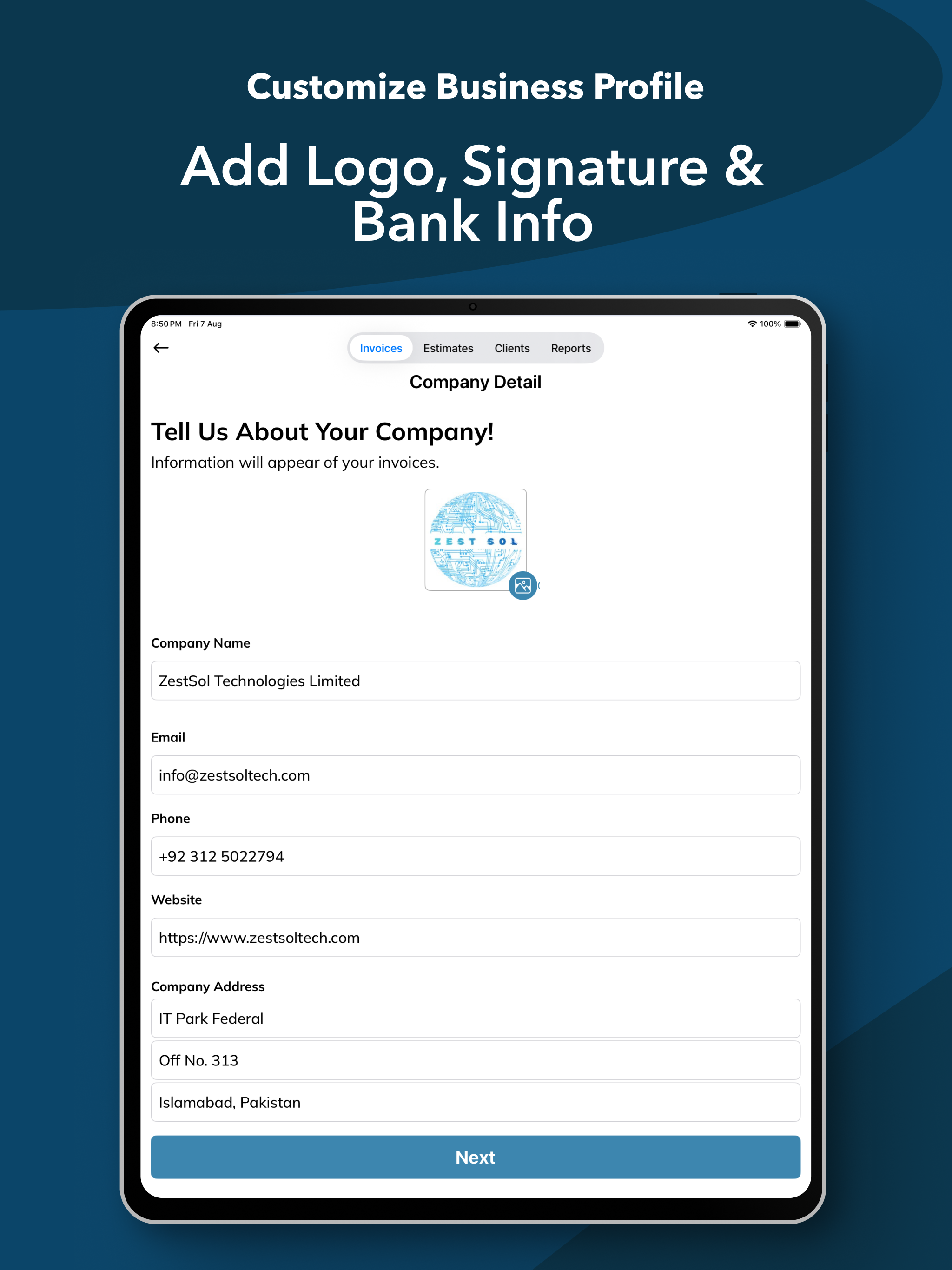 Invoice Maker: InvoiCraft screenshot 17