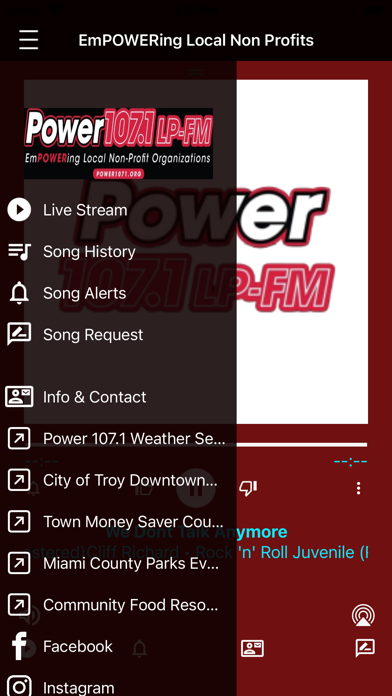 Power 107.1 WTJN Screenshot 2 - AppWisp.com