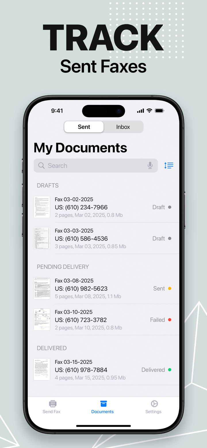 FaxFree from iPhone - Send Fax screenshot 7