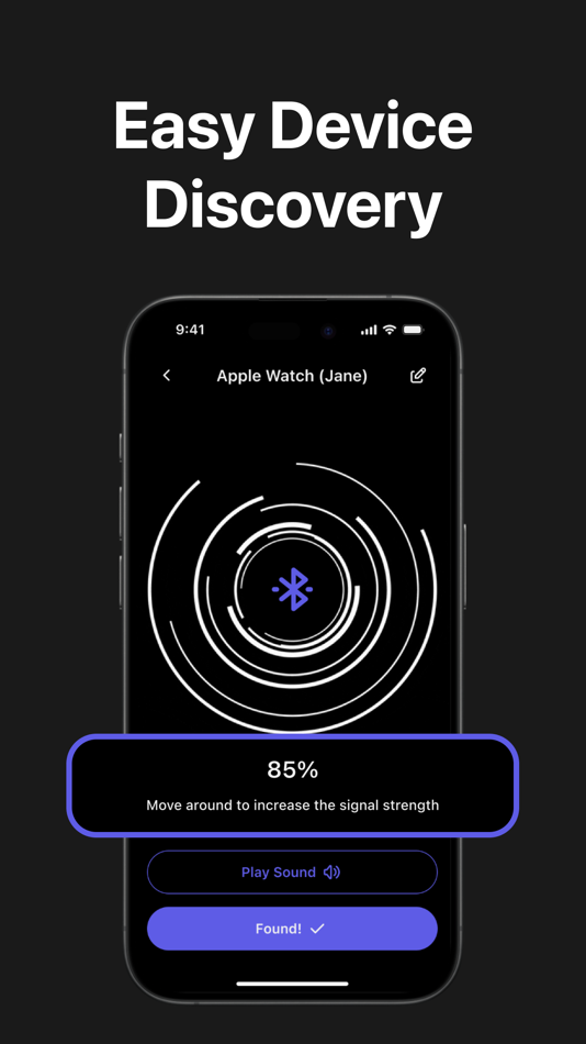 #2. My Bluetooth Tracker App (iOS) Tekijänä: Julian Vollnhofer