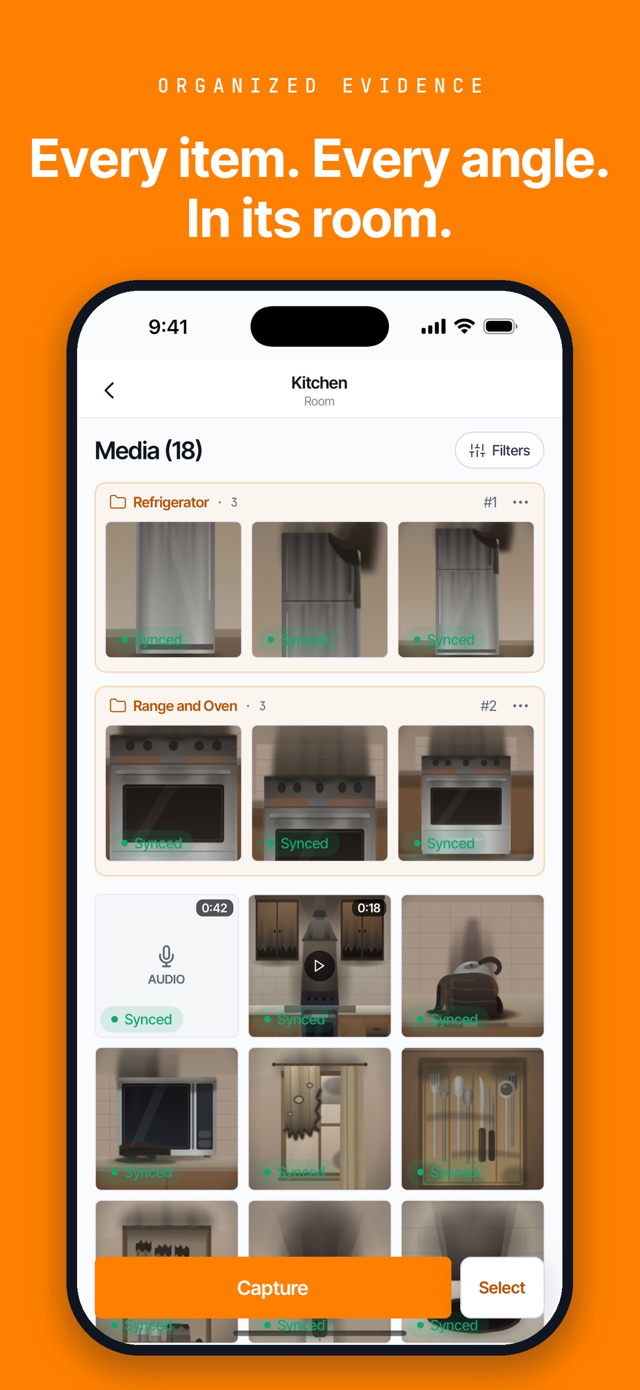 Screenshot 1 of ContentsCapture