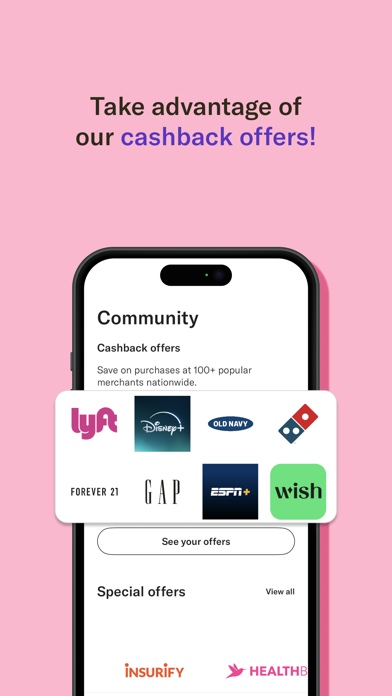 MAJORITY: Mobile banking Screenshot