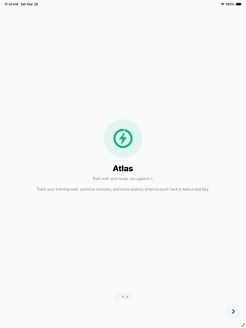 Atlas Body: HRV & Recovery iPad screenshot