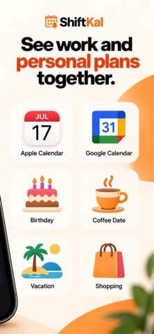 ShiftKal: Shift Work Calendar Screenshot 2 of 9