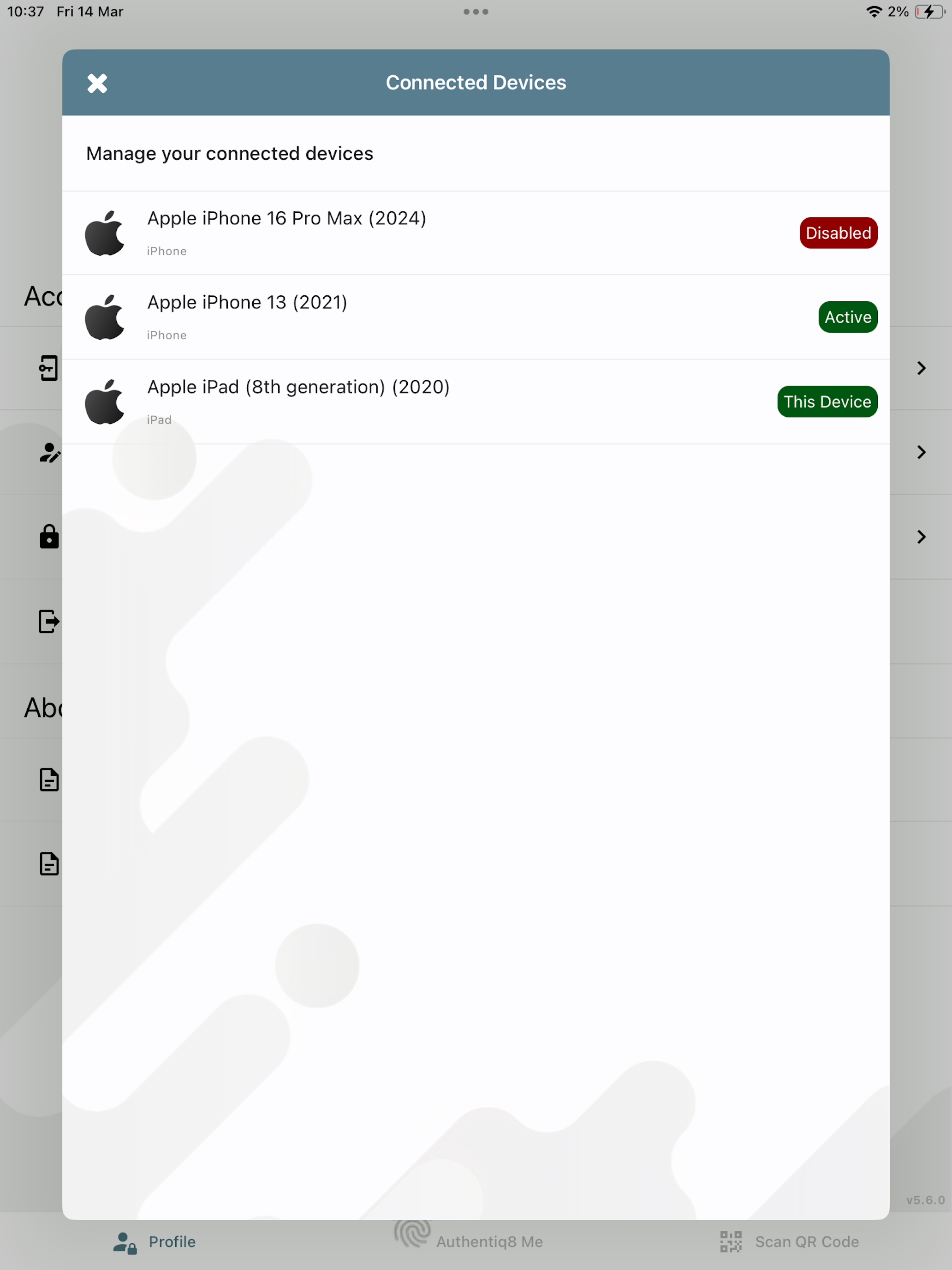 Authentiq8 Me screenshot 10