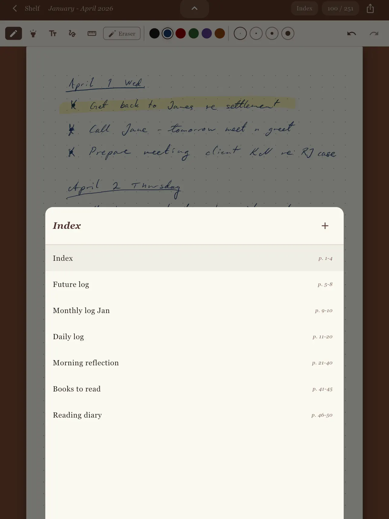 Screenshot #6 pour DiJo Notebooks