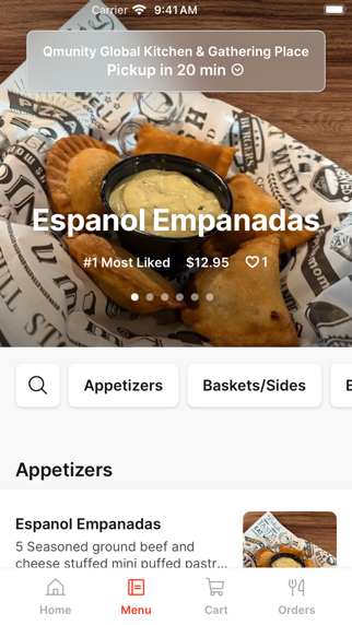 Qmunity Global Kitchen Screenshot