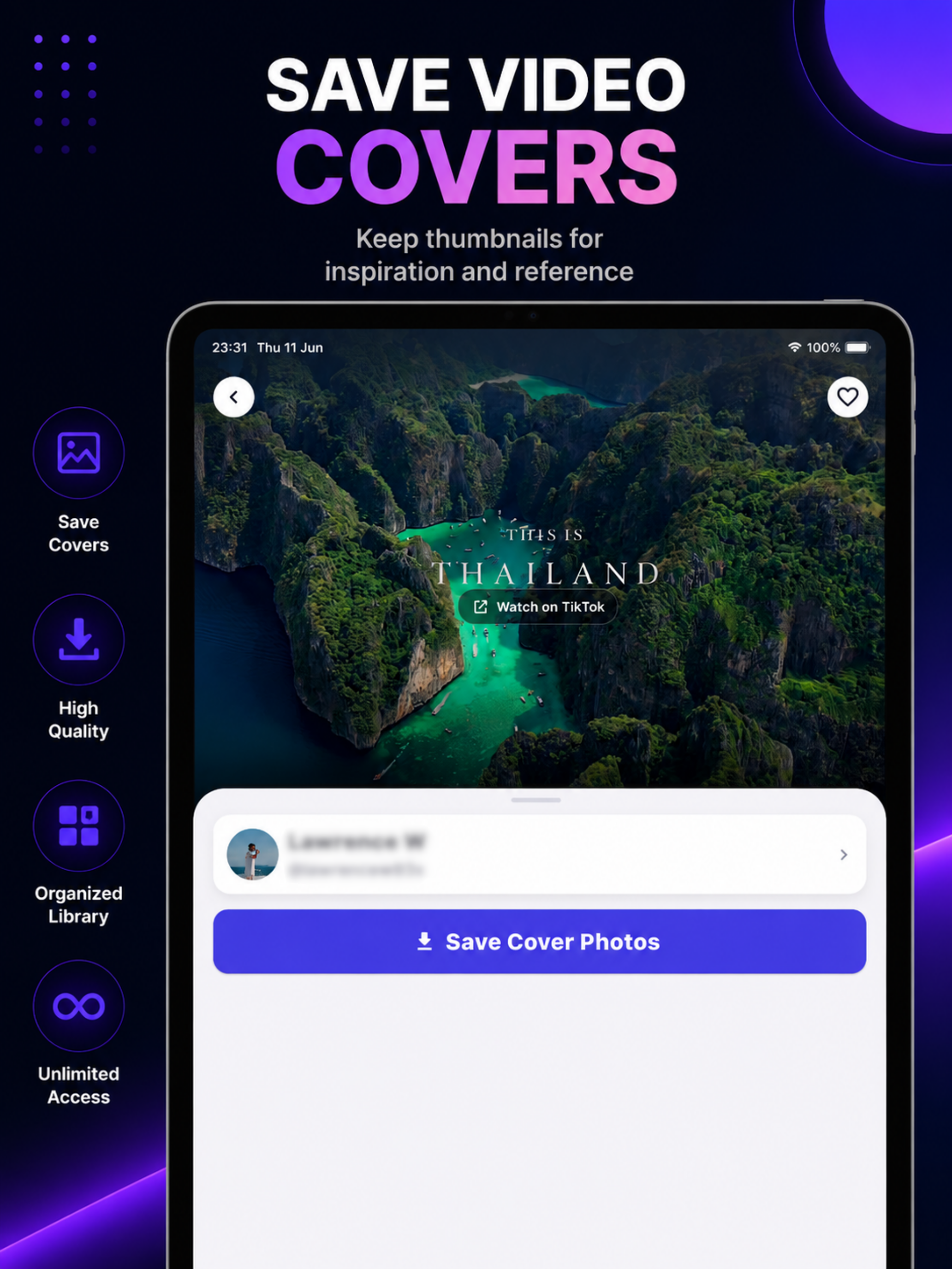 SaveTok - Video Bookmarks