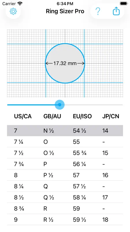 Ring Sizer Pro screenshot 2 of 9