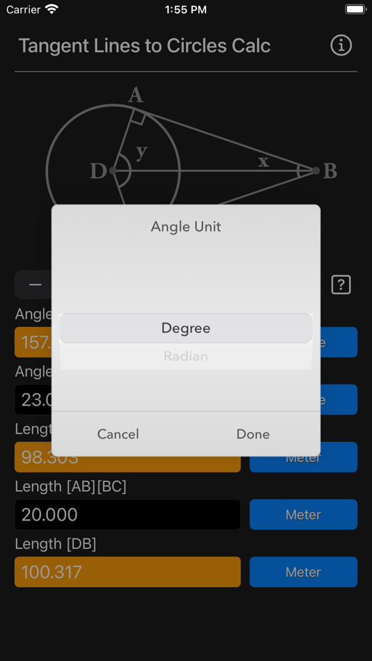 #10. Tangent Lines to Circles Calc (iOS) 来自: Heng Jia Liang