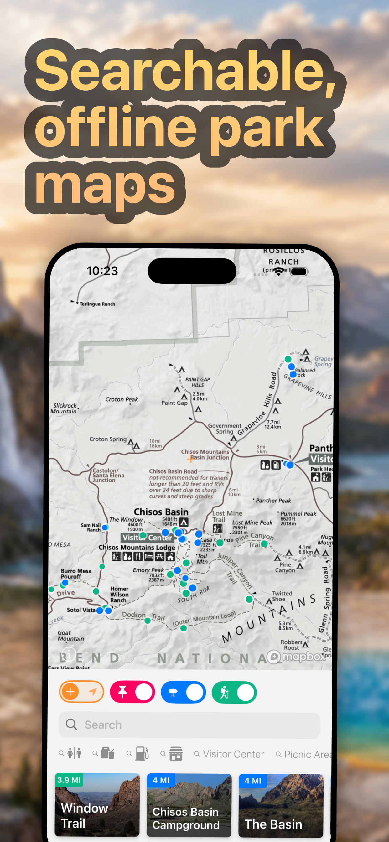 Parkwolf: National Park Guide screenshot 4