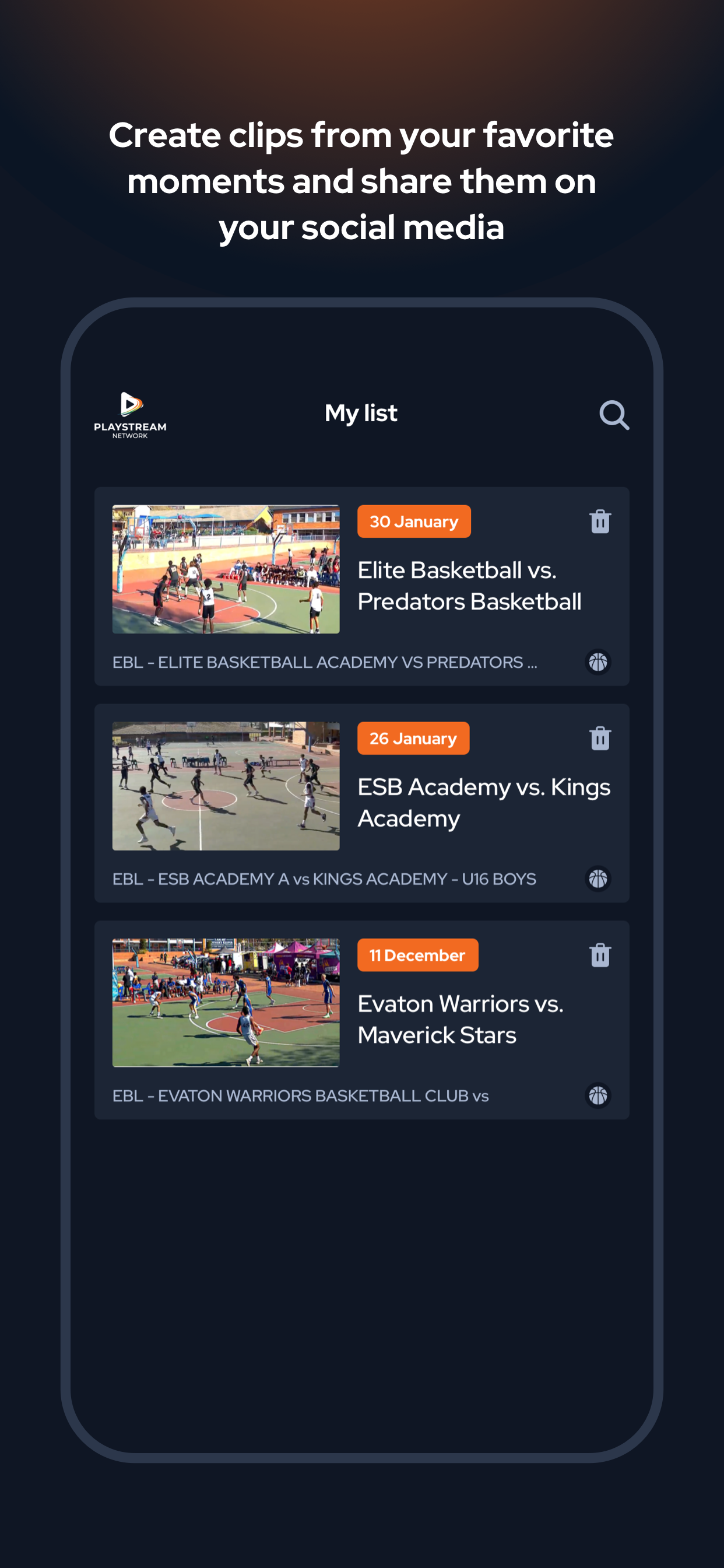 Playstream Network screenshot 3