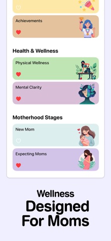 Blissful: Self Care for Moms iPhone screenshot