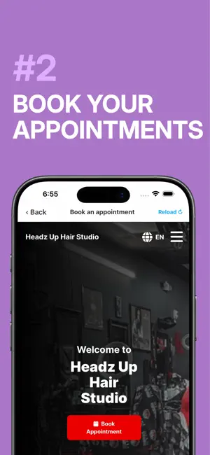 Headz up Hair Studio screenshot 2