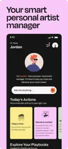 Roadie: Your AI Artist Manager screenshot #1 for iPhone