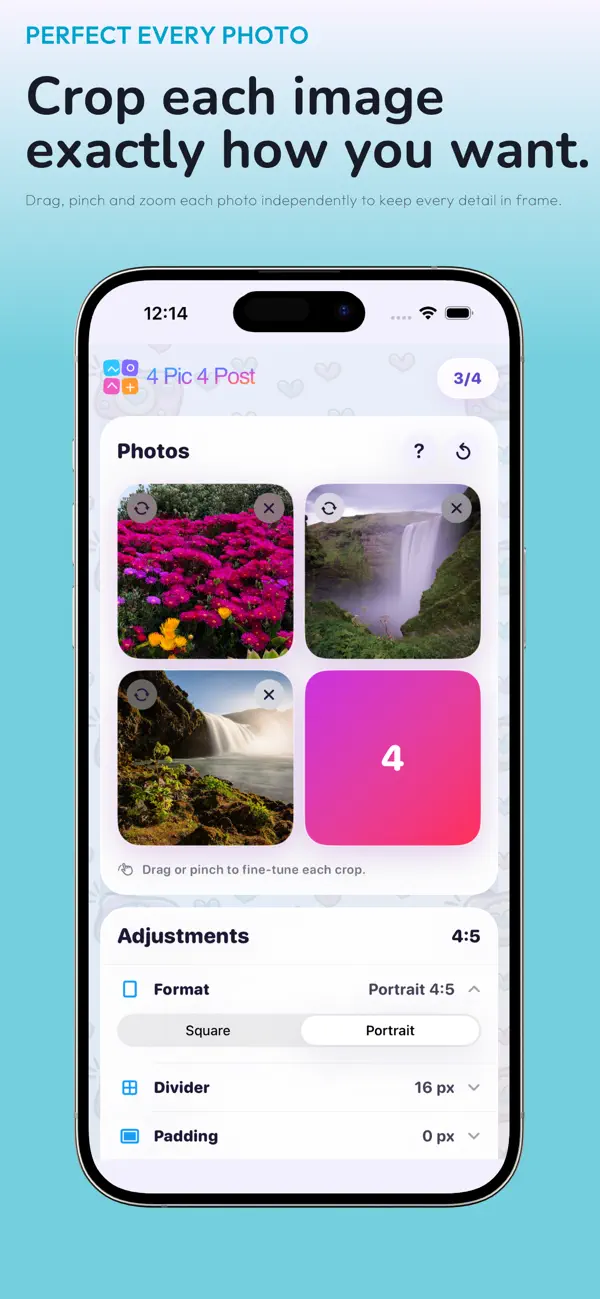 Screenshot #2 pour 4 Pic 4 Post