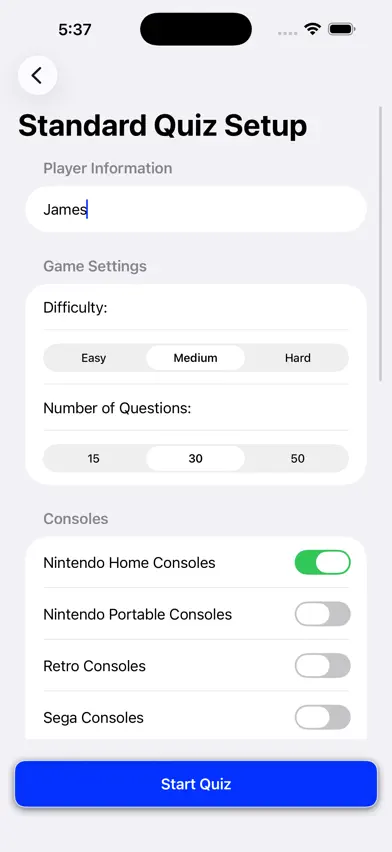 Video Game Quiz screenshot 3