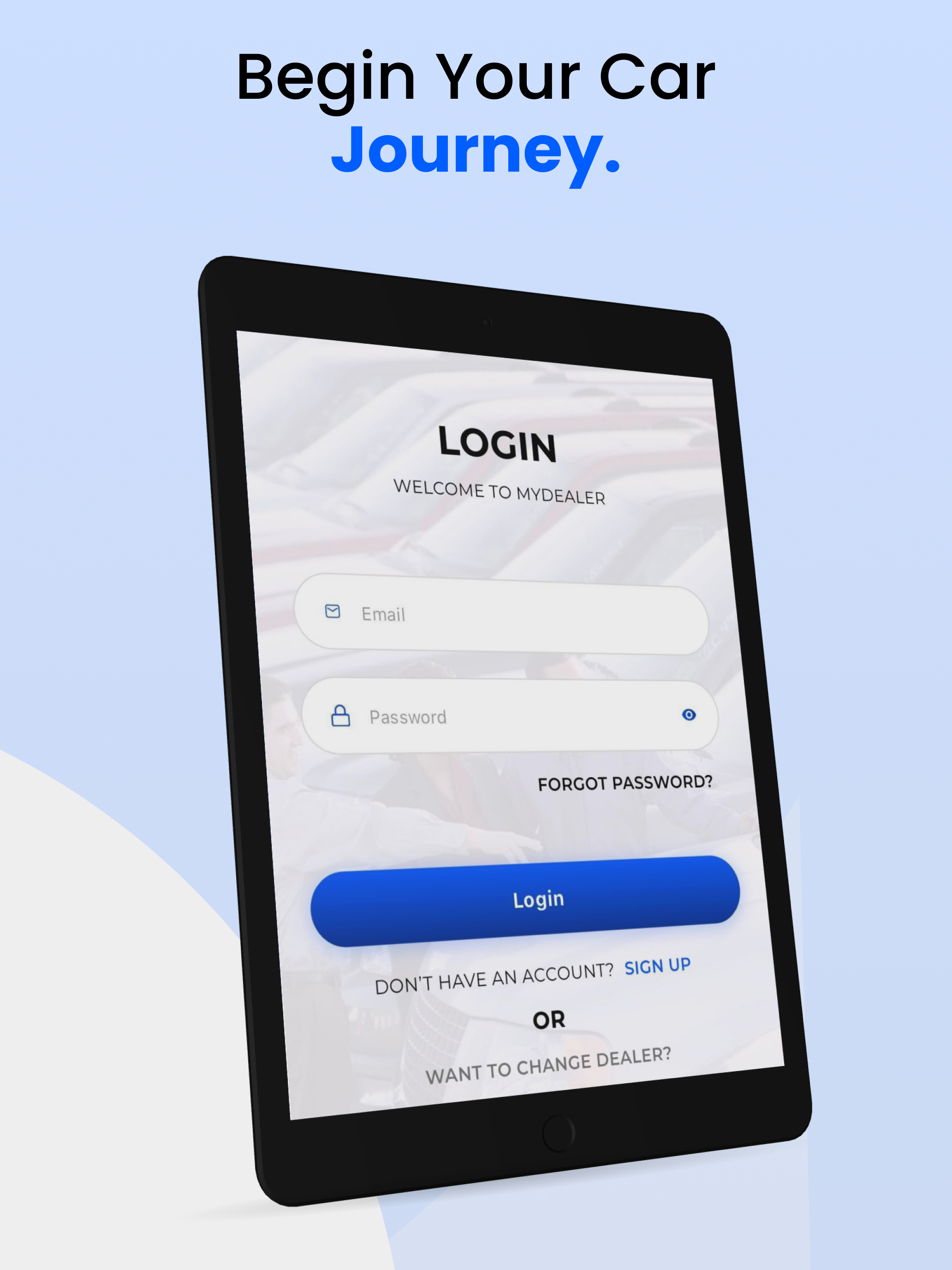 My Dealer Customer App