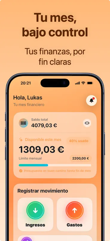 Crena - Gastos y Presupuesto screenshot 1 of 7