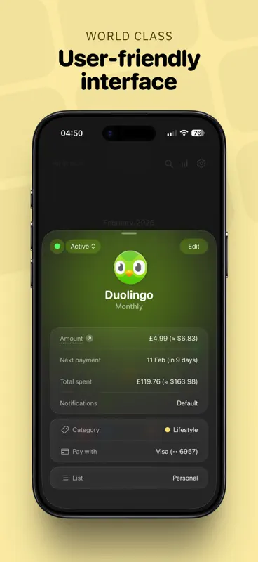 Subscription Day. Calendar screenshot 2 of 7