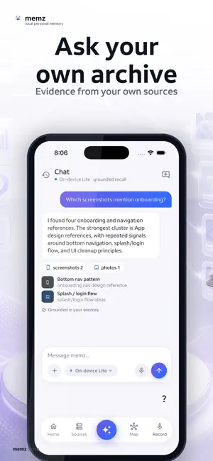 Memz LLM screenshot 3