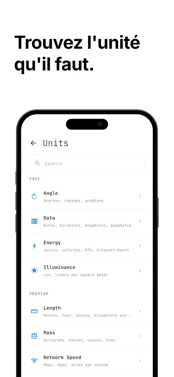 Screenshot #3 pour Unit Converter: Univerter
