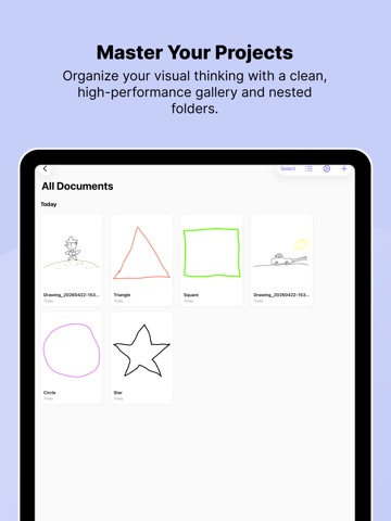 NodeSketch: Draw iPad screenshot