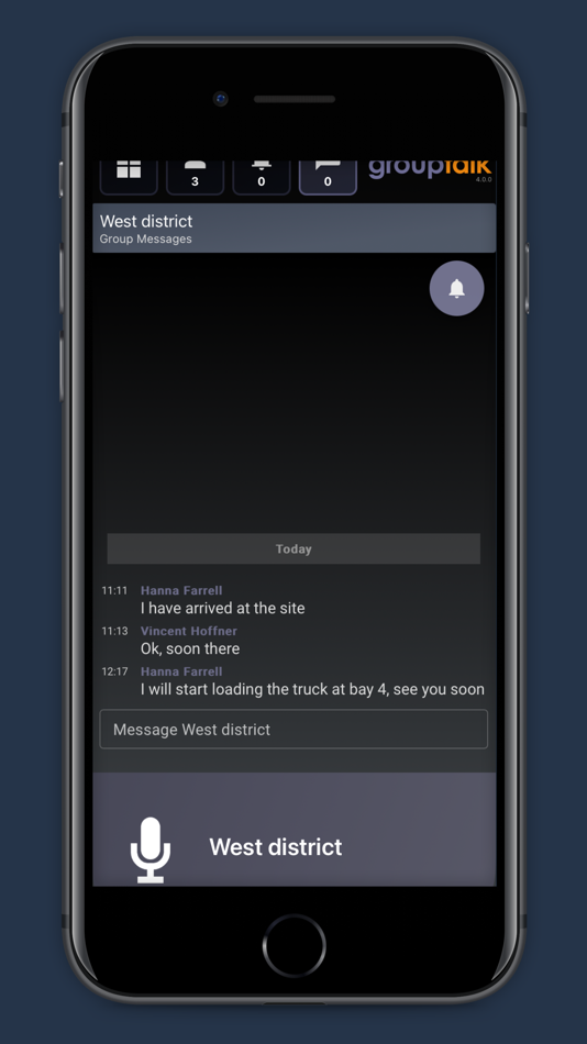 #3. GroupTalk Push to Talk (iOS) Podle: GroupTalk Sweden AB