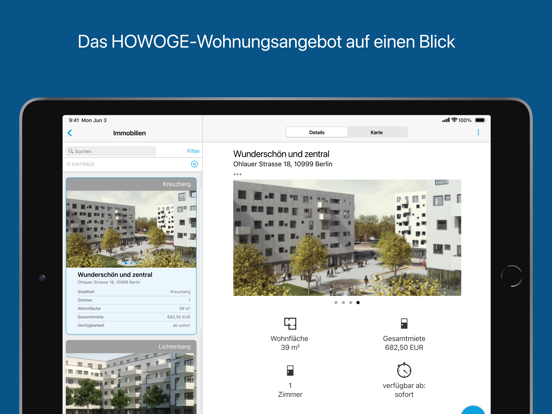 Screenshot #6 pour HOWOGE Wohnungssuche