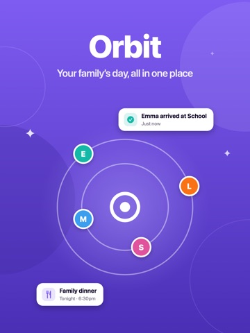 Orbit: Family Map & Calendar