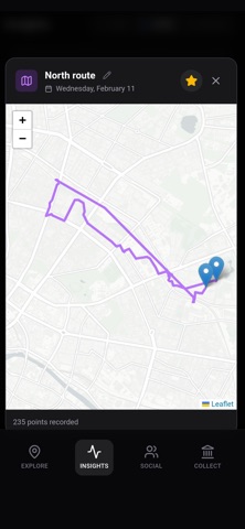 Walksy: Fog Map Walking Game — скриншот 8