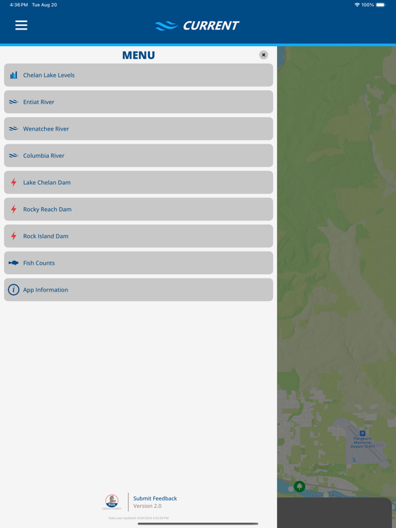 Chelan County PUD Current iPad screenshot 2 - Reference app