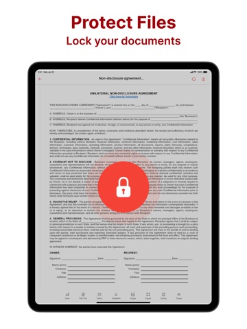 PDF Editor: Converter files iPad screenshot