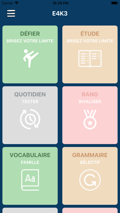 Screenshot #1 pour FrenchBeez 3: Phrases simples