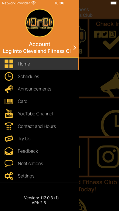 Cleveland Fitness Club Screenshot