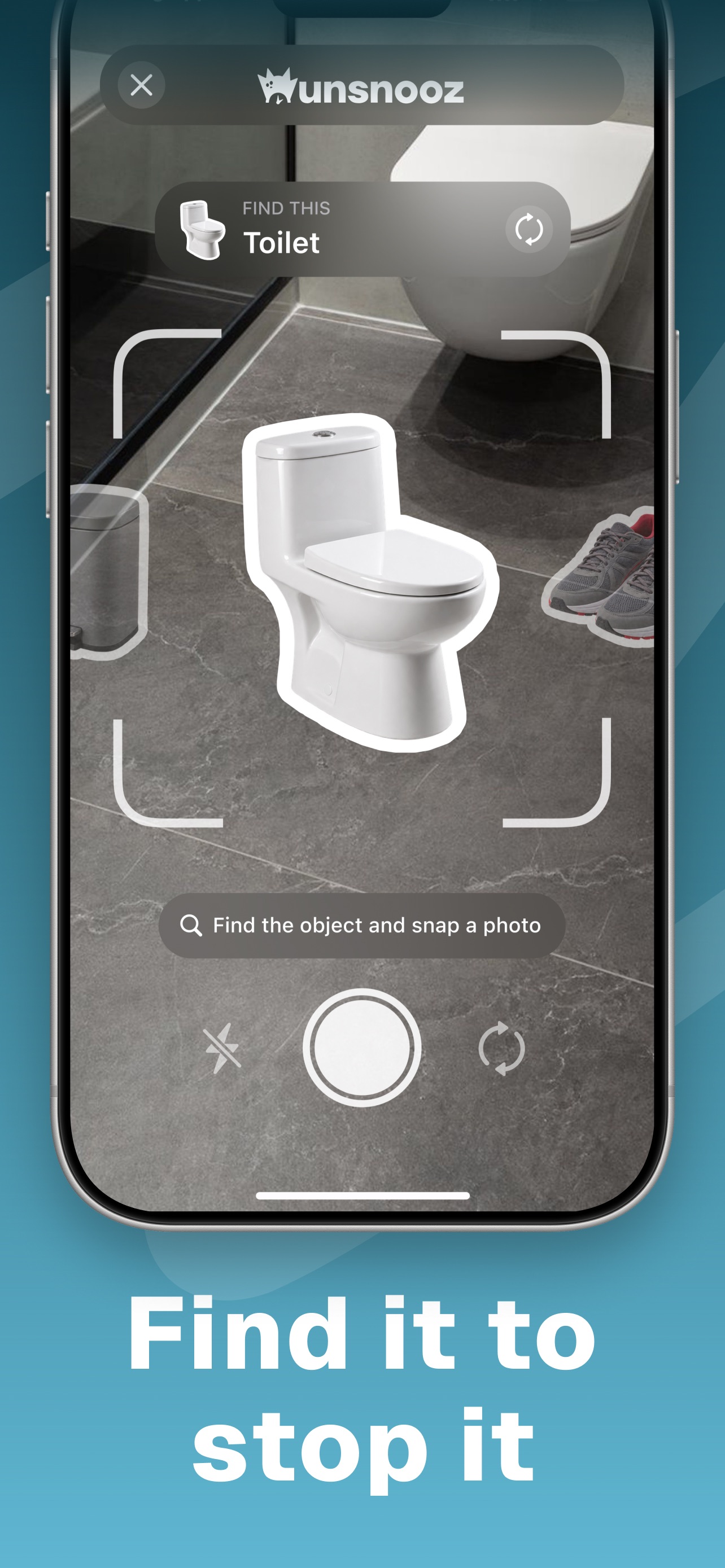 Screenshot 2 of UnSnooz: Loud Alarm Clock