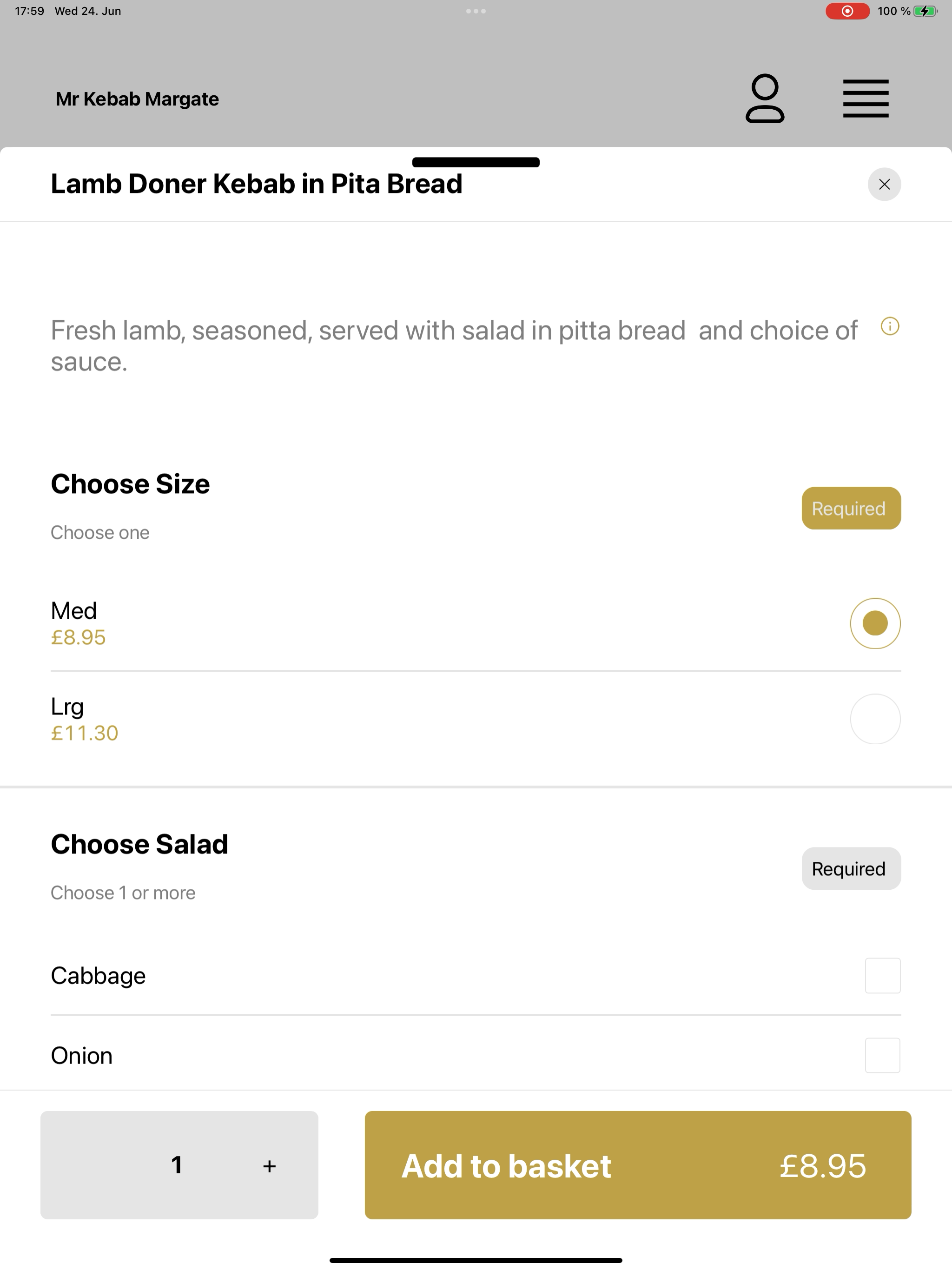 Mr Kebab Margate screenshot 16