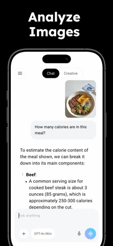 AI Assistant ~ iPhone screenshot