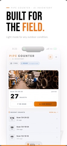 Pipe Counter – AI Pipe Count Screenshot 7 of 8