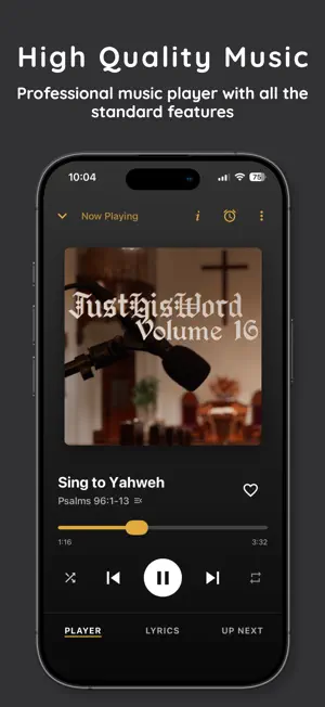 JustHisWord Scripture Radio screenshot 4