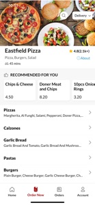 Eastfield Pizza, screenshot #3 for iPhone