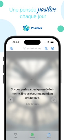 Positiva - Citations bilingues Screenshot 7 of 7