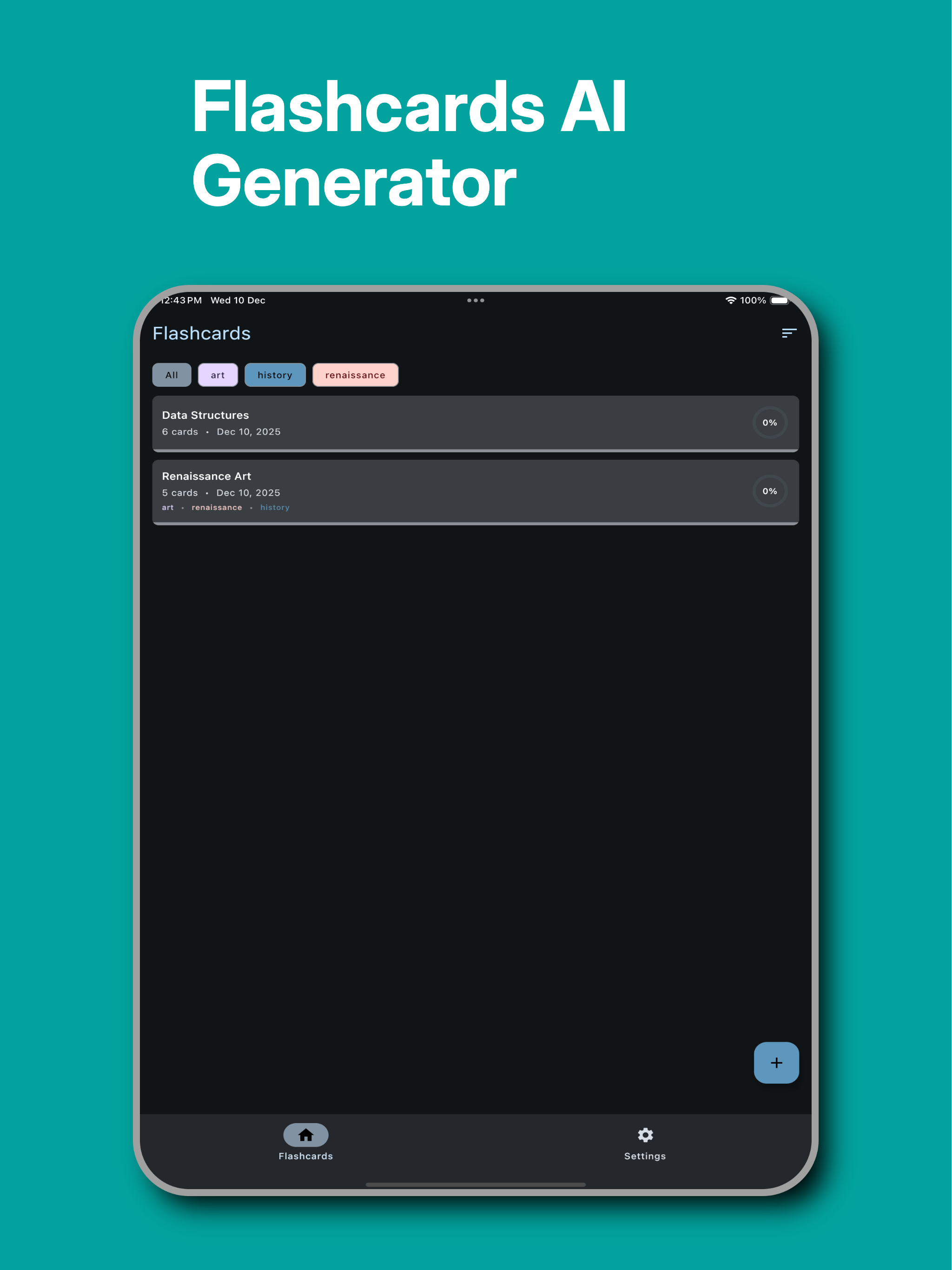 Flashcards AI App screenshot 9