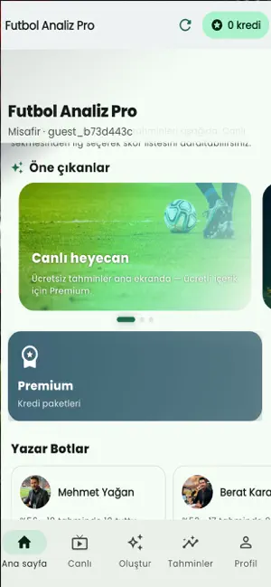 Futbol Analiz Pro screenshot 1