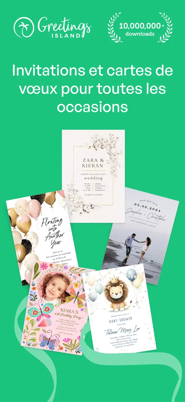 Screenshot #1 pour Faire Des Invitations en Ligne