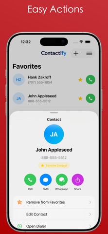 Contactify – Contacts Manager Screenshot 3 of 7